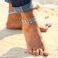 1 PCS Summer Beads Pendant Anklet Foot Chain Ankle Snow Bracelet Charm Leaf Anklet Tassel Beach Vintage Foot Jewelry Gift 2018 