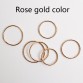 100% Real Pure 925 Sterling Silver Ring Fashion Simple Smooth Fine Ring Thin Little finger Ring For Women Jewelry