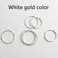 100% Real Pure 925 Sterling Silver Ring Fashion Simple Smooth Fine Ring Thin Little finger Ring For Women Jewelry