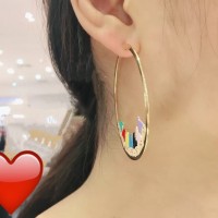 2018 Amybaby Handmade Fashion Designer Enamel Glaze White Snow Seven Dwarf Womens Necklace Stud Earrings Jewelry For Party