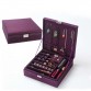 2018 Casket For Decoration Velvet Wooden Jewellery Box Display Storage Large Capacity Packaging Earrings Trinket Organizer Boxes