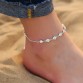 2018 Fashion Crystal Anklets For Women Gold Silver Color Boho Anklet Bracelet on the Leg Foot Bracelets Bohemian Jewelry New 
