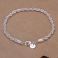 925 jewelry silver plated  jewelry bracelet fine fashion bracelet top quality wholesale and retail SMTH207