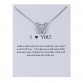 Design Initial Letters Crystal Silver Necklace Women Sweater Chain Best Friends Gift Jewelry