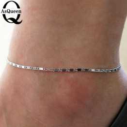 Fine Sexy Anklet Ankle Bracelet Cheville Barefoot Sandals Foot Jewelry Leg Chain On Foot Pulsera Tobillo For Women Halhal 