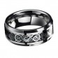 Fine jewelry stainless steel Dragon Ring Mens Jewelry Wedding Band male ring for lovers Valentine present/gift