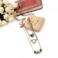 Multilayer Indian Hot Sale Designer Jewelry Summer Tide All Match Green Necklaces & Pendants
