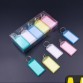 New 5pcs Metal Ring Colorful Plastic Key Fobs Luggage ID Card Name Label Tag Keyring Keychain Classification Free Shipping