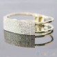 New Elegant Women Bangle Wristband Crystal Bracelet  Cuff Bling Lady Gift Bracelets & Bangles 063Y