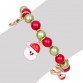 New fashion christmas gift charm for women silver santa claus bracelet high quality pulseras mujer jewelry christmas Wholesale