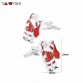 SAVOYSHI Brand Jewelry Santa Claus modeling Cufflinks for Mens Cuff Novelty High Quality Enamel Cufflinks Popular Christmas Gift