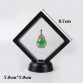 Transparent Jewelry Suspended Floating Jewelry Display Case Stand Holder Box For Ring Earrings Pendant Gem Stones Package 2C0204