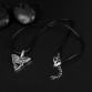 Vintage Accessories  Fenrir Irish Knot Design Celtics Fox Pendant Necklace Viking Jewelry Leather Rope Colar Collier for Women