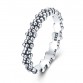 WOSTU Hot Sale 925 Sterling Silver 9 Styles Stackable Party Finger Ring For Women Original Fine Jewelry Gift FB7151
